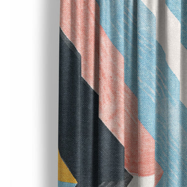 Eristical Multicolor Mockup Curtain Detail