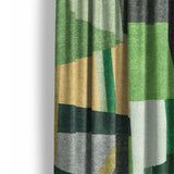 Baxter Green & Yellow Mockup Curtain Detail