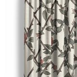Rose Lattice Mockup Curtain Detail