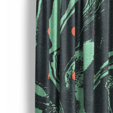 Acid Burn Teal & Orange Mockup Curtain Detail
