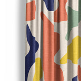 Bianca Multicolor Mockup Curtain Detail