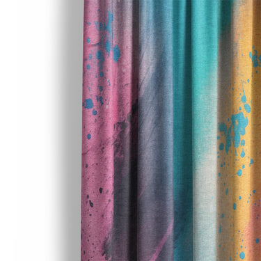 Ashley Multicolor Mockup Curtain Detail