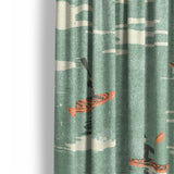 Open Water Kayakers Mockup Curtain Detail