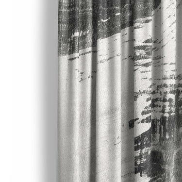 Emil Charcoal Grey Mockup Curtain Detail