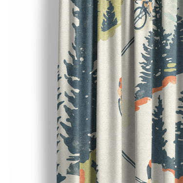 Downhill Descent Mockup Curtain Detail