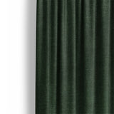 Keanu Watercolor Dark Green Ombre Mockup Curtain Detail