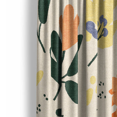 Milana Ivory Gold Mockup Curtain Detail