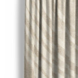 Elowin Ivory & Black Mockup Curtain Detail