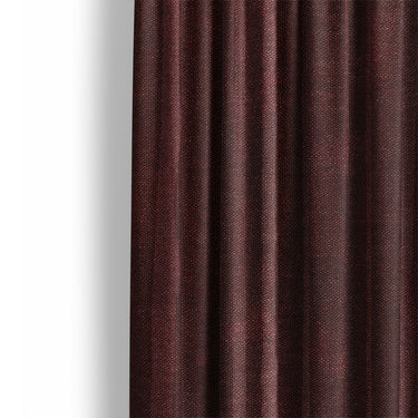Felix Bleach Dye Burgandy Mockup Curtain Detail