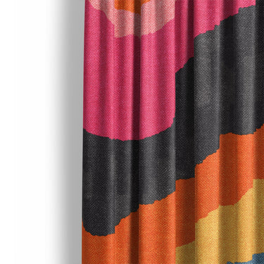 Demorrin Multicolor Mockup Curtain Detail