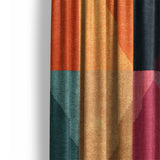 Faraz Multicolor Mockup Curtain Detail