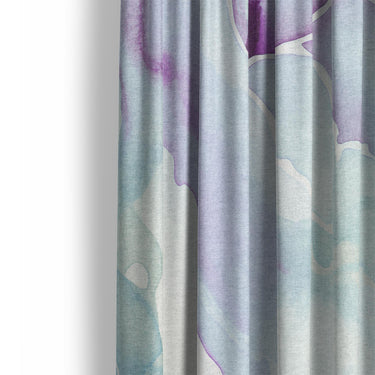Zephyr Watercolor Amethyst Mockup Curtain Detail