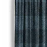 Buffalo Plaid Dark Navy Mockup Curtain Detail