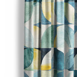 Aeolus Blue Green Mockup Curtain Detail