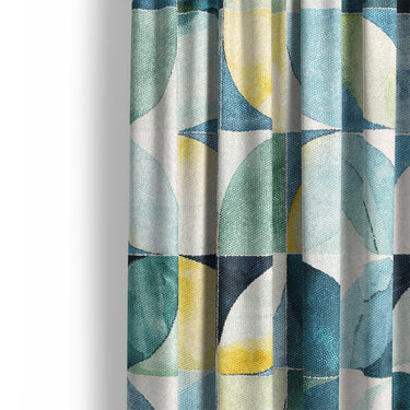 Aeolus Blue Green Mockup Curtain Detail