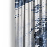 Emil Navy Blue Mockup Curtain Detail