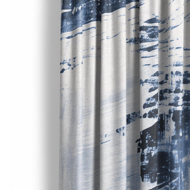 Emil Navy Blue Mockup Curtain Detail