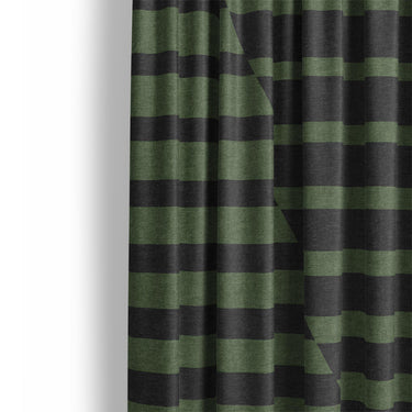 Euclid Black & Green Mockup Curtain Detail