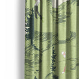 Out on the Links Mockup Curtain Detail