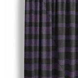 Euclid Black & Purple Mockup Curtain Detail