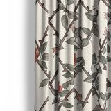 Rose Lattice Mockup Curtain Detail