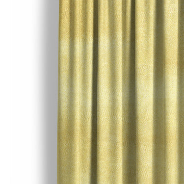 Jacinda Watercolor Yellow Ombre Mockup Curtain Detail