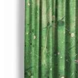 Sylvie Green Mockup Curtain Detail