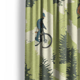 Mountain Bike Park Mockup Curtain Detail
