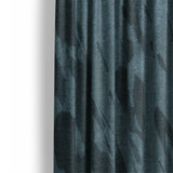 Hurley Splatter Dye Blue Mockup Curtain Detail