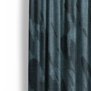 Hurley Splatter Dye Blue Mockup Curtain Detail