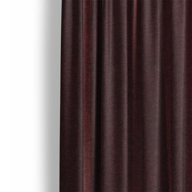 Felix Bleach Dye Burgandy Mockup Curtain Detail