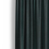 Felix Bleach Dye Deep Teal Mockup Curtain Detail