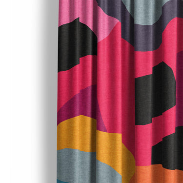 Umorna Multicolor Mockup Curtain Detail