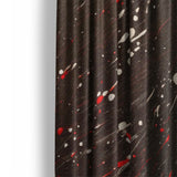 Edgar Red & Vintage Black Mockup Curtain Detail