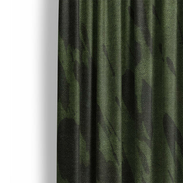 Hurley Splatter Dye Olive Green Mockup Curtain Detail