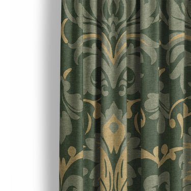 Agnes Deep Olive Mockup Curtain Detail