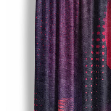 Bodolo Purple & Magenta Mockup Curtain Detail