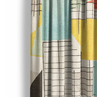 Djuna Multicolor Mockup Curtain Detail