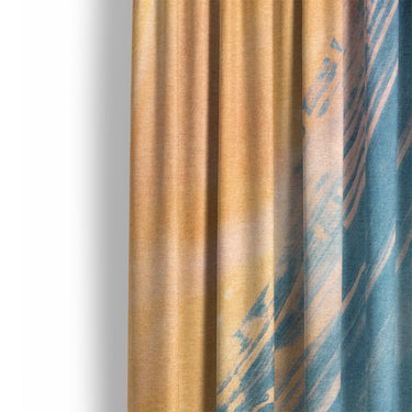 Eloise Blue & Pink Mockup Curtain Detail