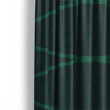 Kepler Navy & Teal Mockup Curtain Detail