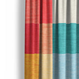 Polyphony Multicolor Vibrant Mockup Curtain Detail