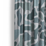 Duck Camo Blue Mockup Curtain Detail