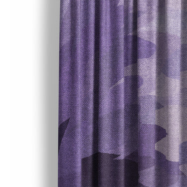 Dianthus Purple Mockup Curtain Detail