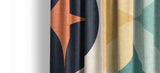 Maxine Multicolor Mockup Curtain Detail