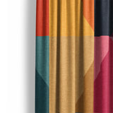 Faraz Multicolor Mockup Curtain Detail