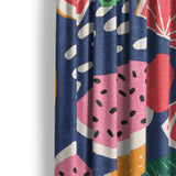 Summer Melon Mockup Curtain Detail