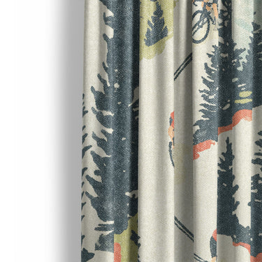 Downhill Descent Mockup Curtain Detail