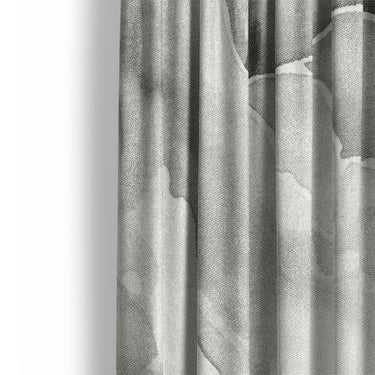 Zephyr Watercolor Grey Mockup Curtain Detail