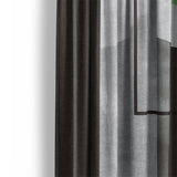 Gordian Dark Green Mockup Curtain Detail