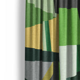 Baxter Green & Yellow Mockup Curtain Detail